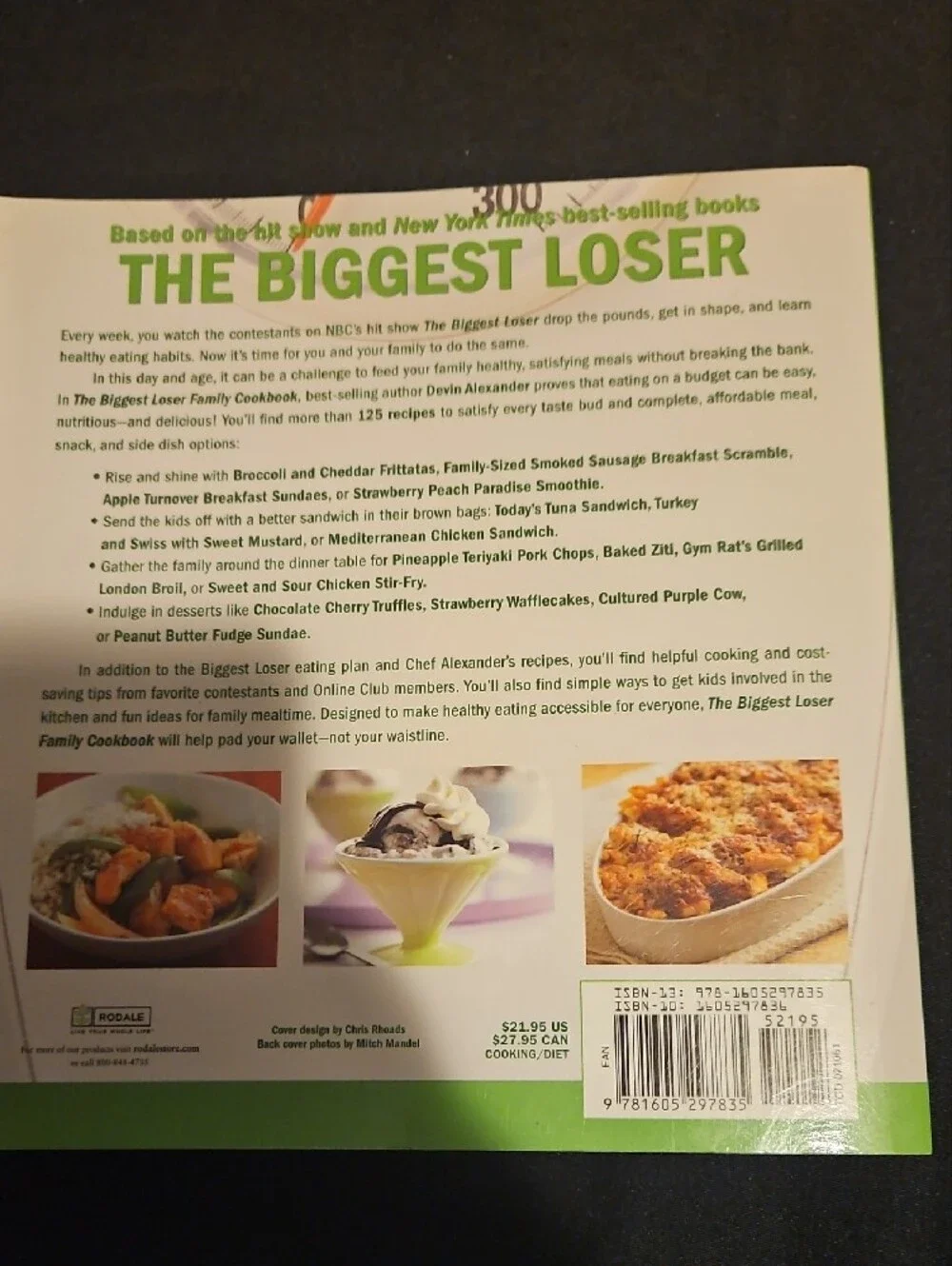 Family Cookbook - Green Cover
